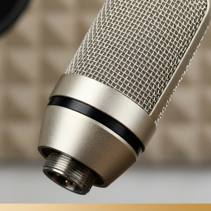Large-Diaphragm Condenser Microphone | Professional Studio Recording Mic