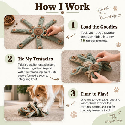 Virelunepets™ Dogtopus – Treat-Hunt Enrichment Toy - Image 6