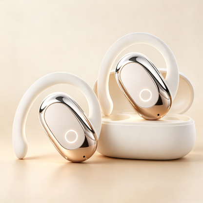 🎧 Open Ear Headphones | ABS Material | Sports & Travel | Fitness Lover Gift | Comfortable Clip Design