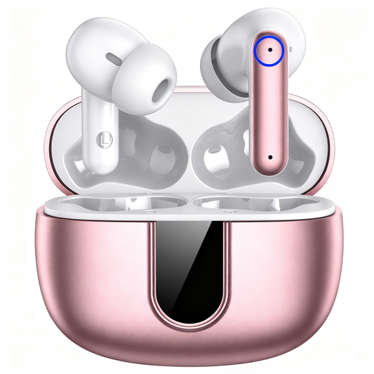 🎧 Wireless Earbuds | ABS Material | Fitness & Travel | Music Lover Gift | Noise Reduction Design