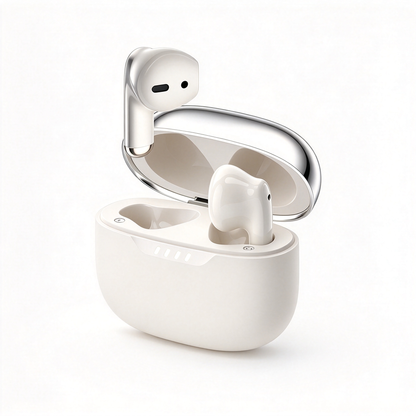 ✨ Premium Audio | Electroplated Finish | Stylish Wireless Companion