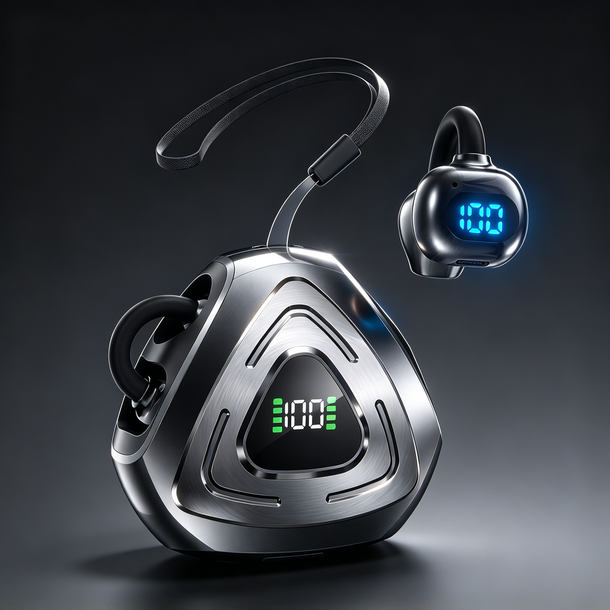 🎧 Wireless Audio | Silicone Comfort Design | Active Lifestyle Companion