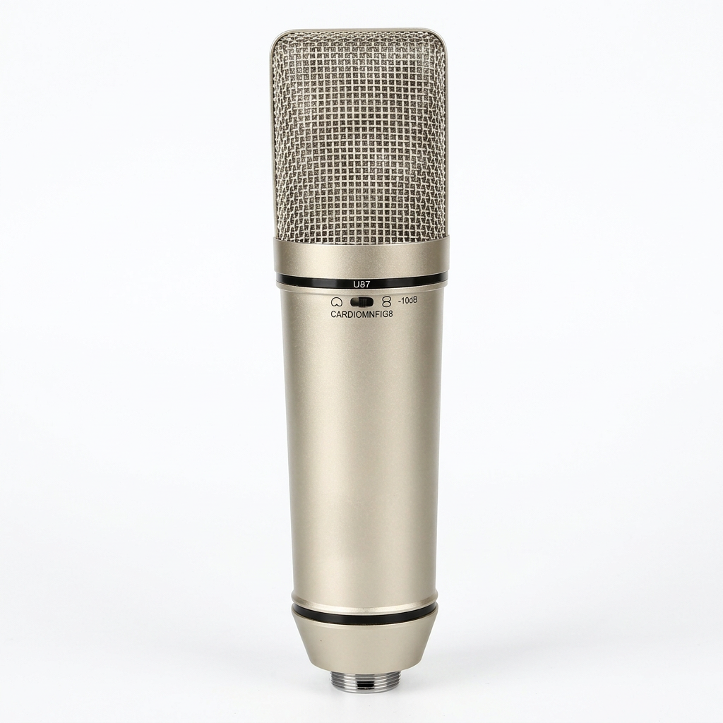 Large-Diaphragm Condenser Microphone | Professional Studio Recording Mic