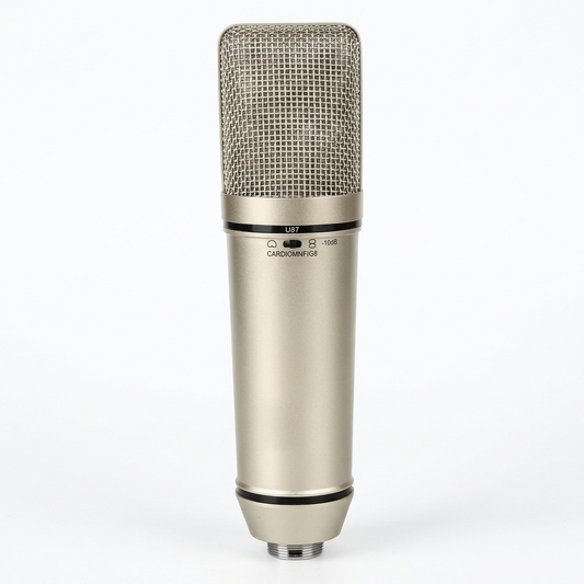 Large-Diaphragm Condenser Microphone | Professional Studio Recording Mic